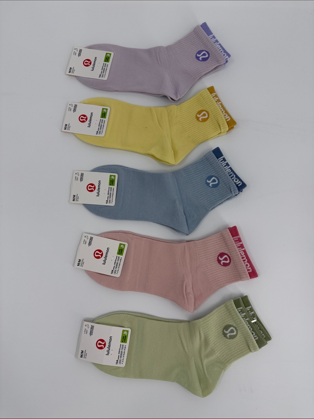 lululemon athletica Women's Pastel Ankle Socks - 5-Pack